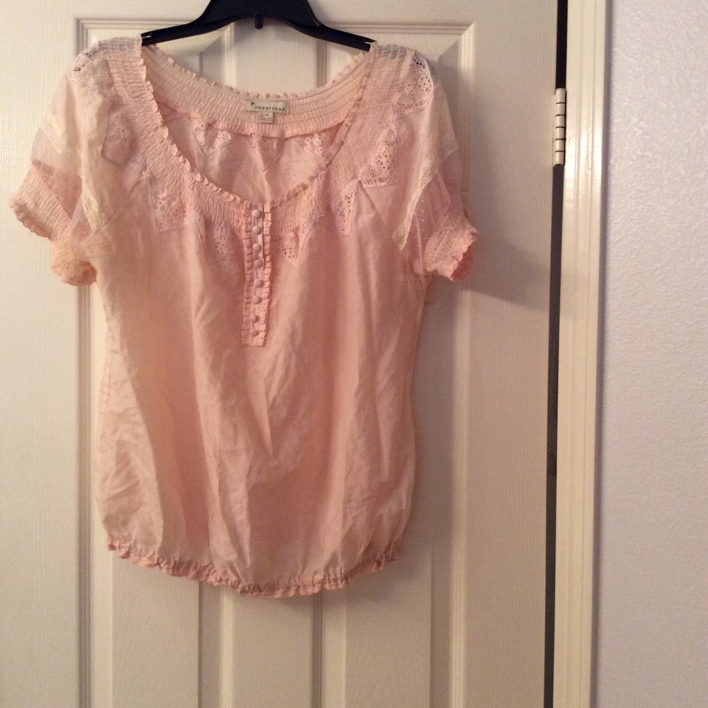Cute Sheer Top by Twentyone